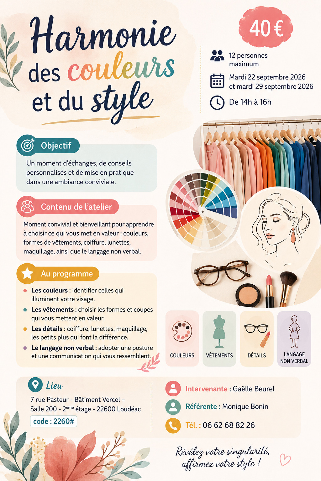 Harmonie des couleurs et du style - Nouveau